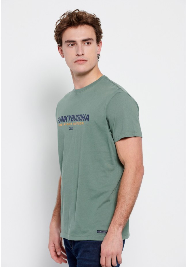 T-shirt με Funky Buddha τύπωμα