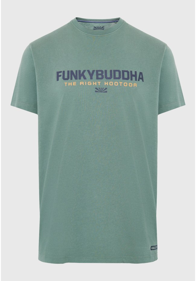 T-shirt με Funky Buddha τύπωμα