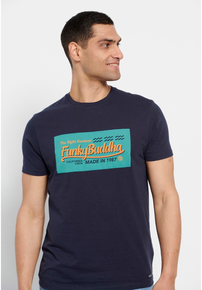 Crew neck t-shirt with print