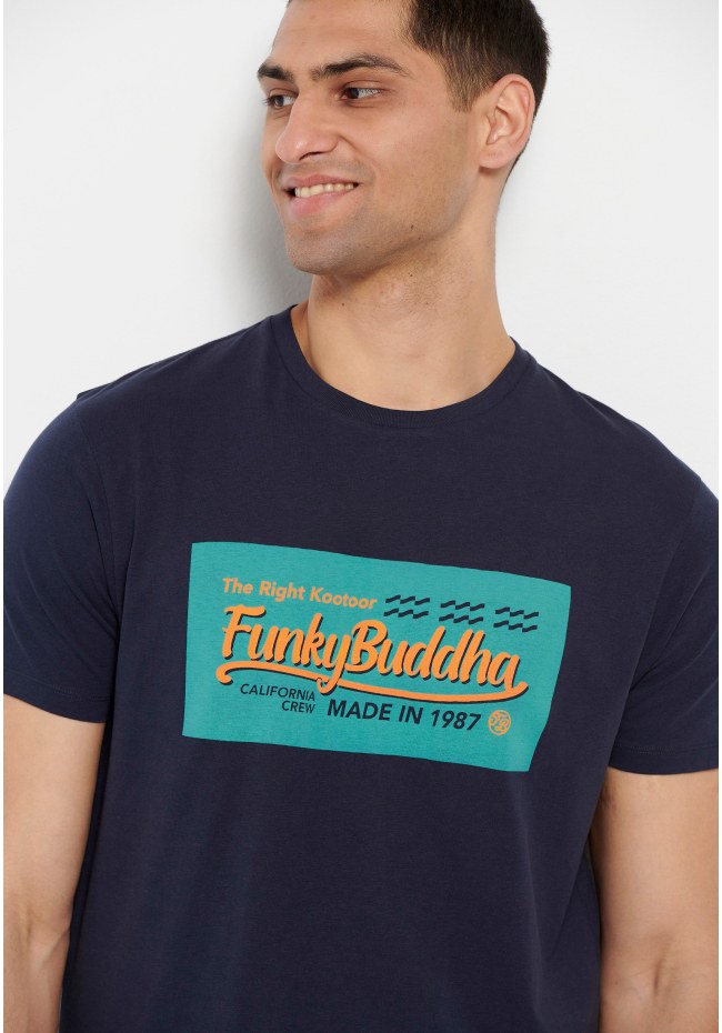 Crew neck t-shirt with print