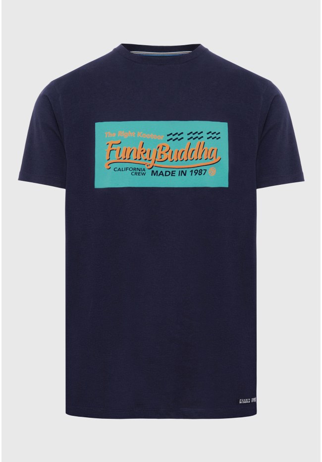 Crew neck t-shirt with print