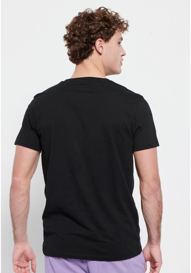 T-shirt με Funky Buddha τύπωμα στο στήθος