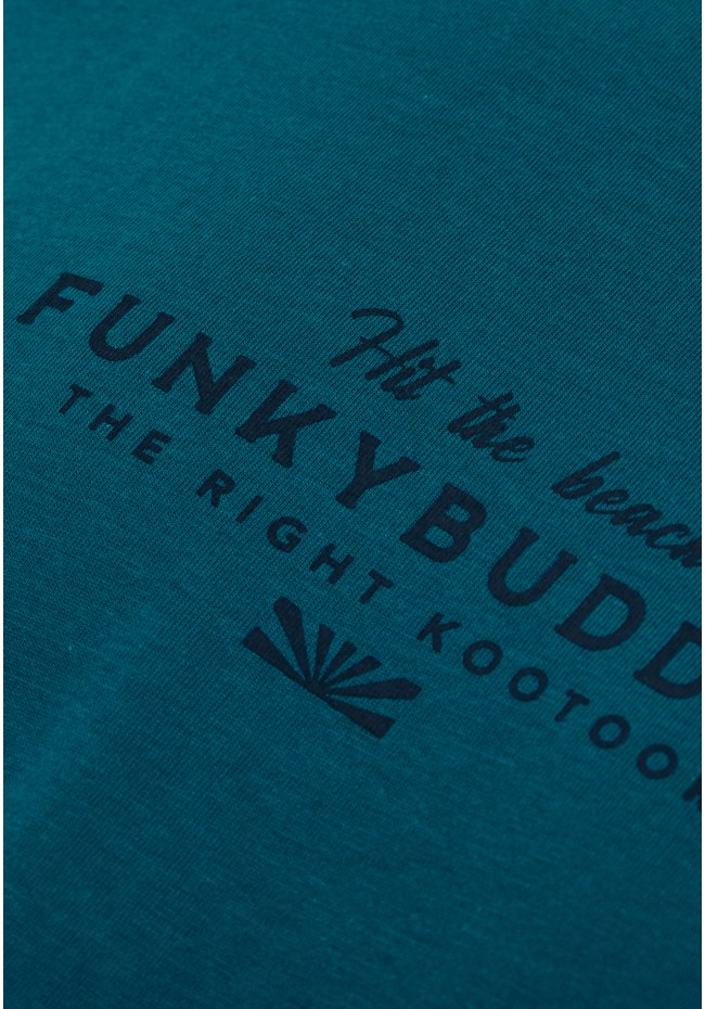 T-shirt με Funky Buddha τύπωμα στο στήθος