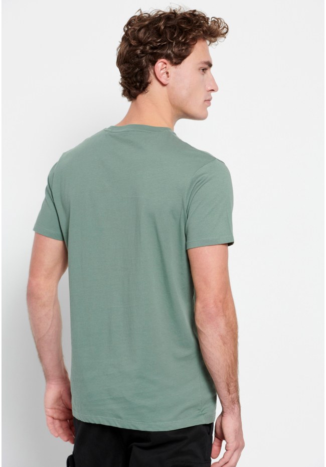 T-shirt με Funky Buddha τύπωμα στο στήθος