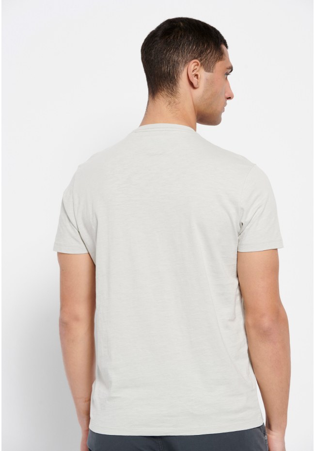 T-shirt με φλοράλ frame τύπωμα