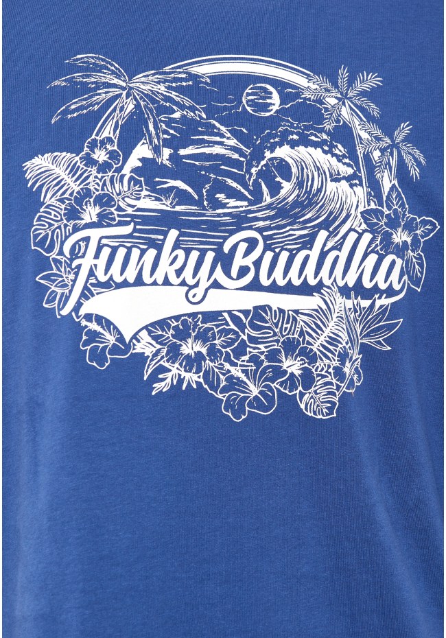 T-shirt με branded hawaiian style τύπωμα