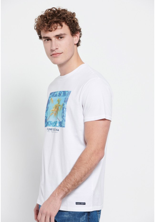 T-shirt με photographic τύπωμα