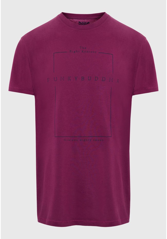 T-shirt με minimal branded τύπωμα