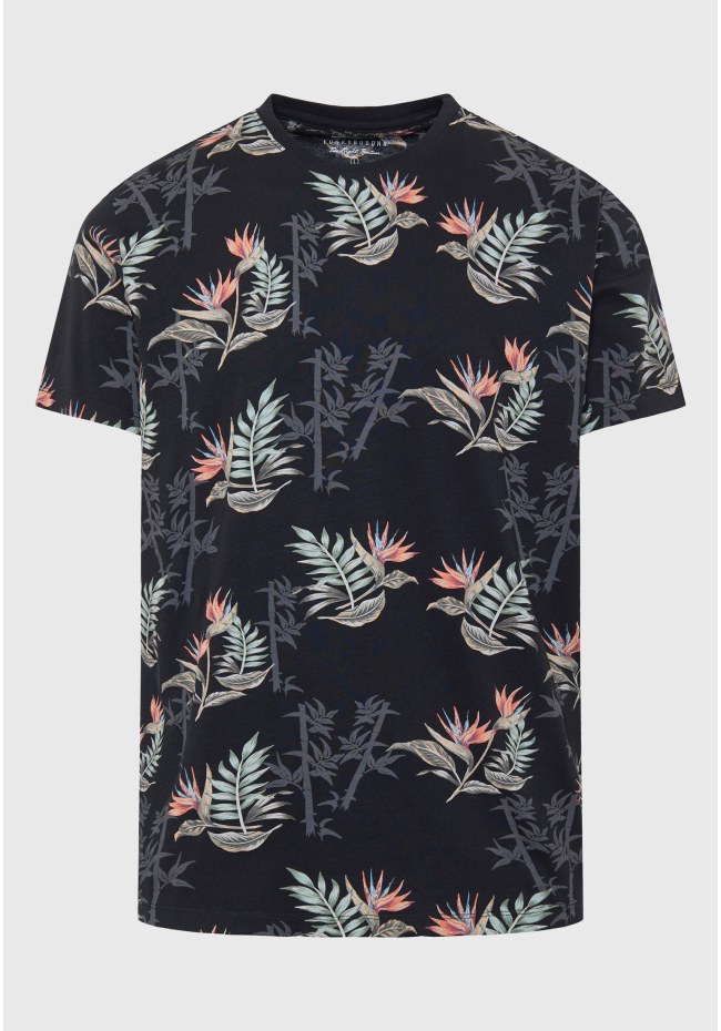 T-shirt με all over τύπωμα