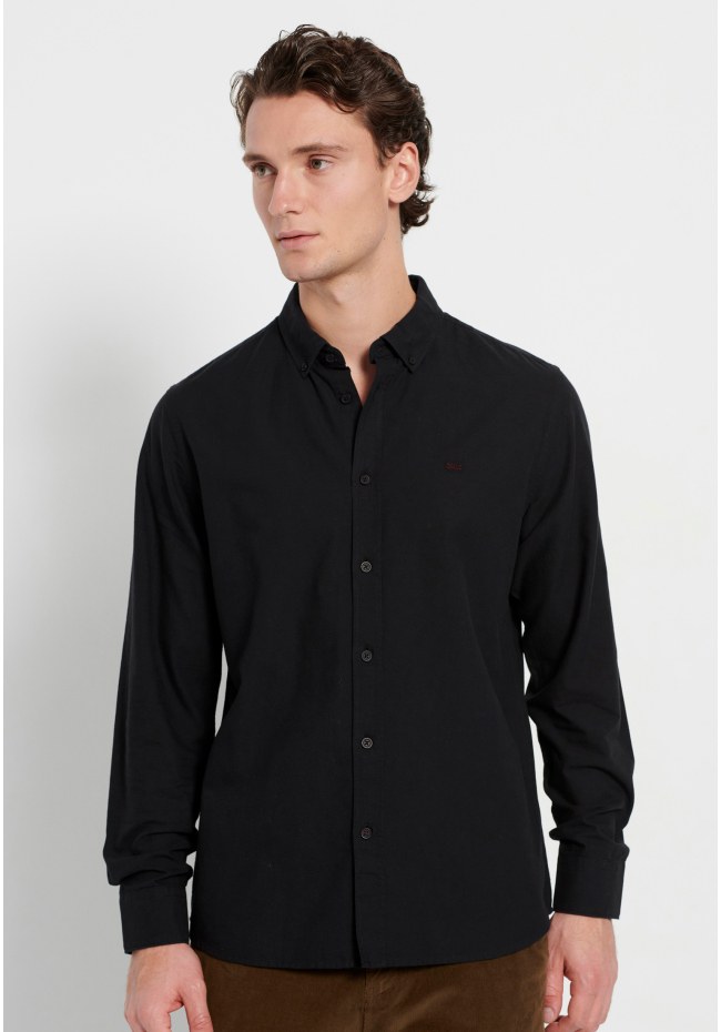 Essential shirt with embroidered logo