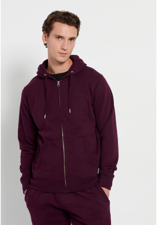 Essential zip-up hoodie