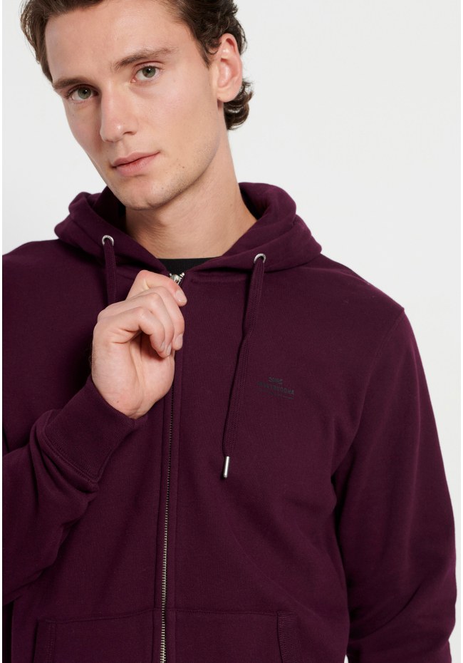 Essential zip-up hoodie