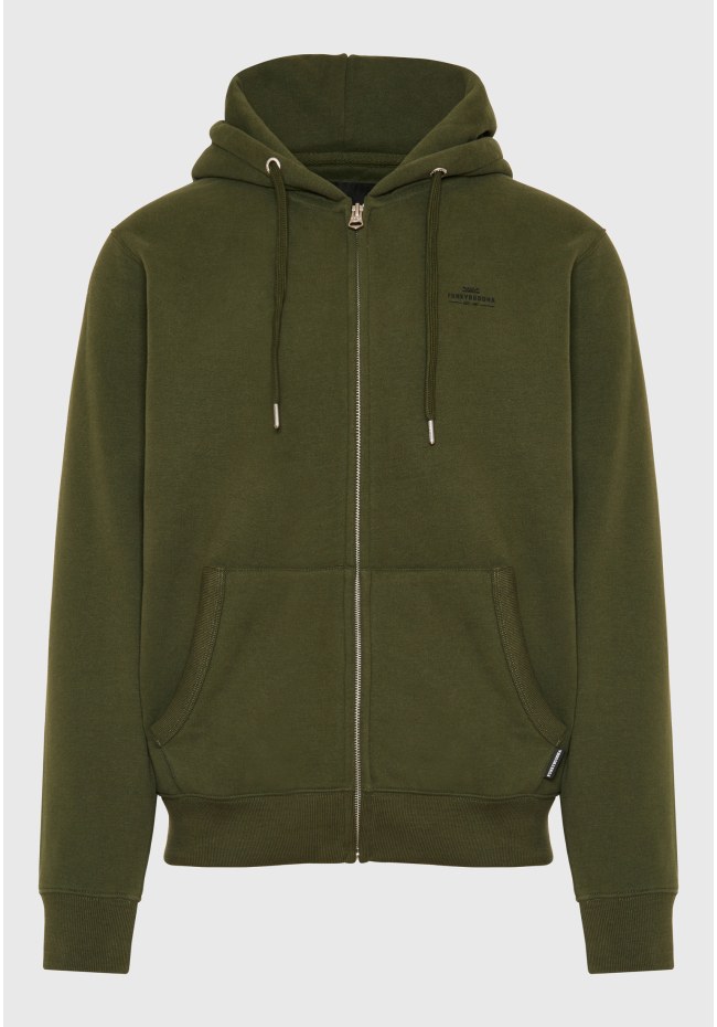 Essential zip-up hoodie
