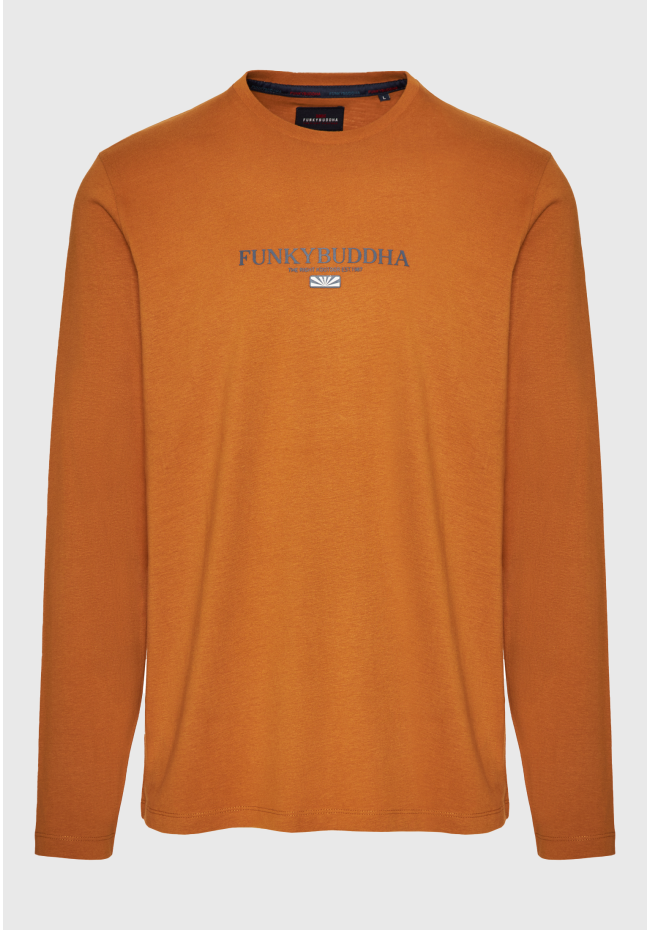 Longsleeve t-shirt with chest print