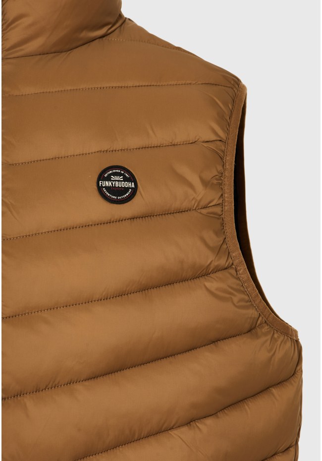 Light padded vest jacket