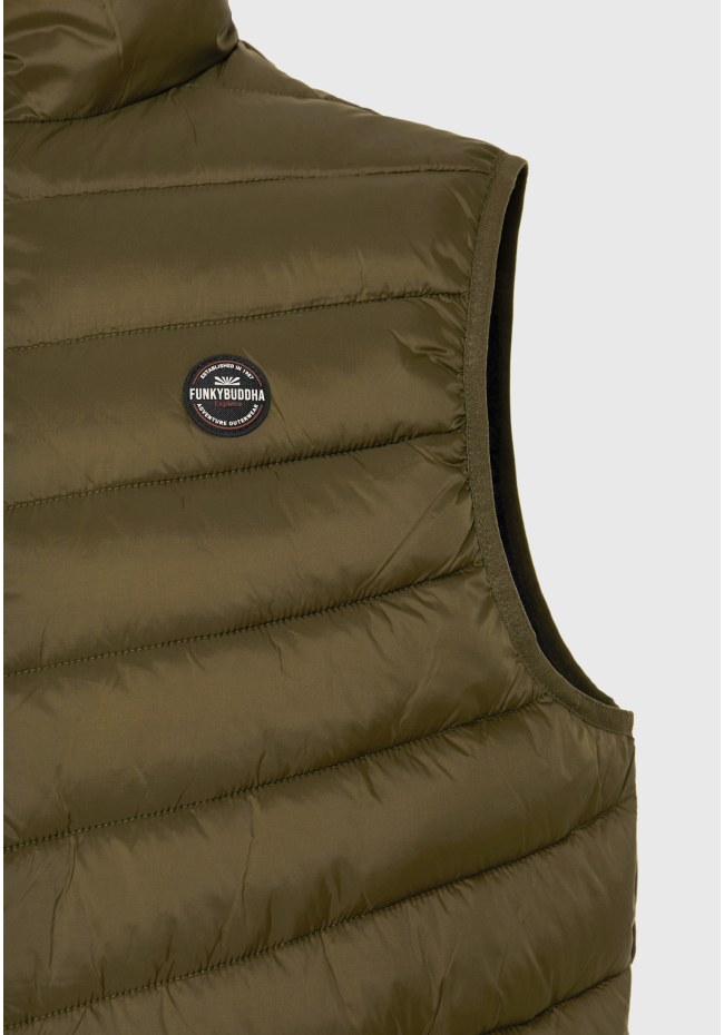 Light padded vest jacket
