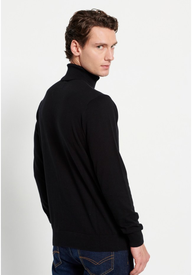 Essential men's turtle neck sweater