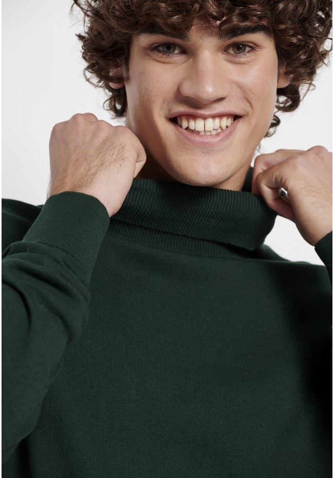 Essential men's turtle neck sweater