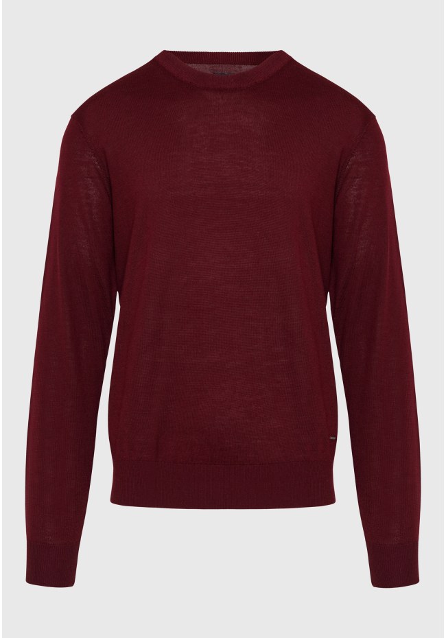 Ανδρική πλεκτή μπλούζα merino blend