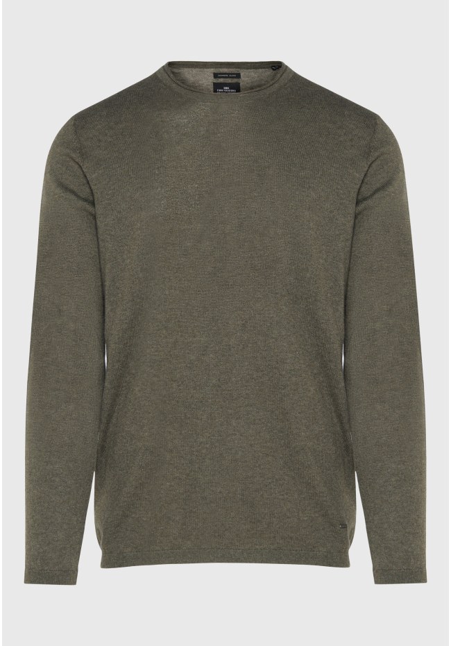 Men's cashmere blend crew neck sweater
