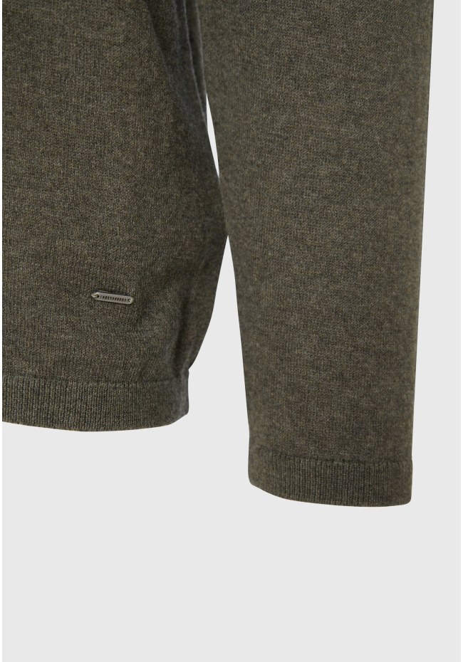 Men's cashmere blend crew neck sweater