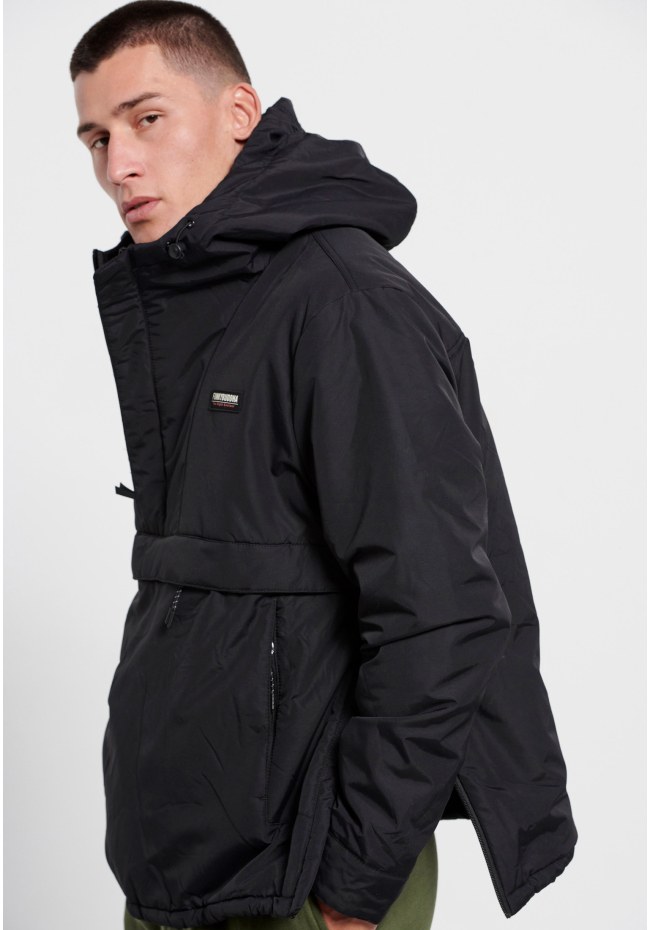 Ανδρικό overhead jacket με κουκούλα