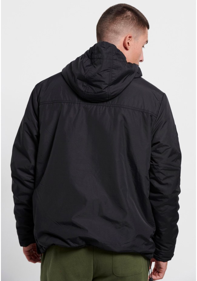 Ανδρικό overhead jacket με κουκούλα