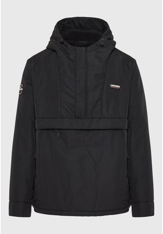 Ανδρικό overhead jacket με κουκούλα