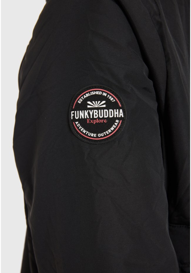 Ανδρικό overhead jacket με κουκούλα