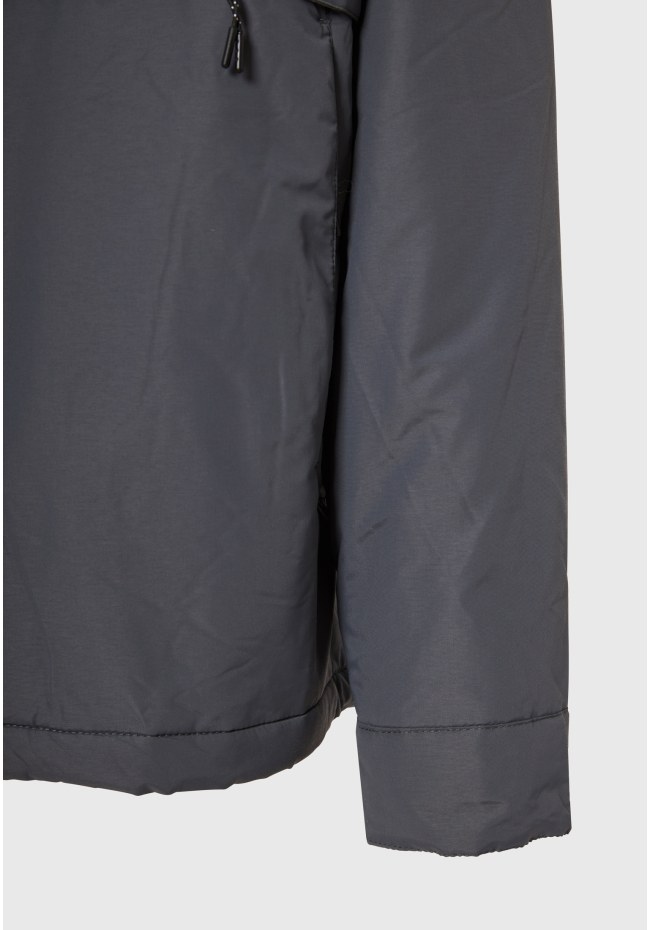 Ανδρικό overhead jacket με κουκούλα