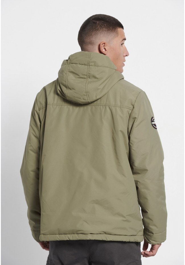 Ανδρικό overhead jacket με κουκούλα