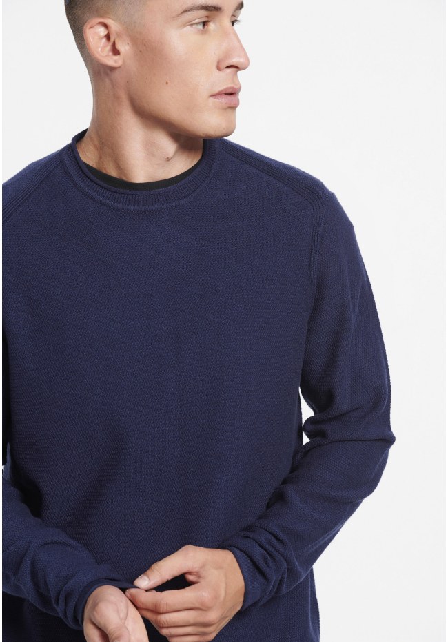 Casual crew neck pullover