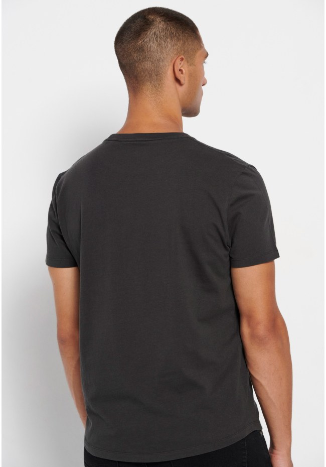 Relaxed fit t-shirt με τύπωμα στο στήθος