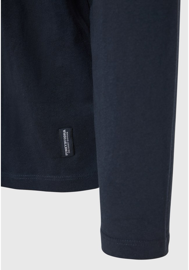 Longsleeve t-shirt with branded print