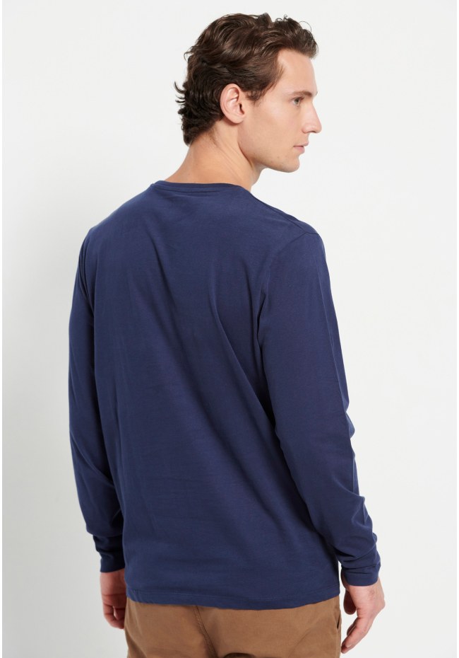 Longsleeve t-shirt with embroidered logo