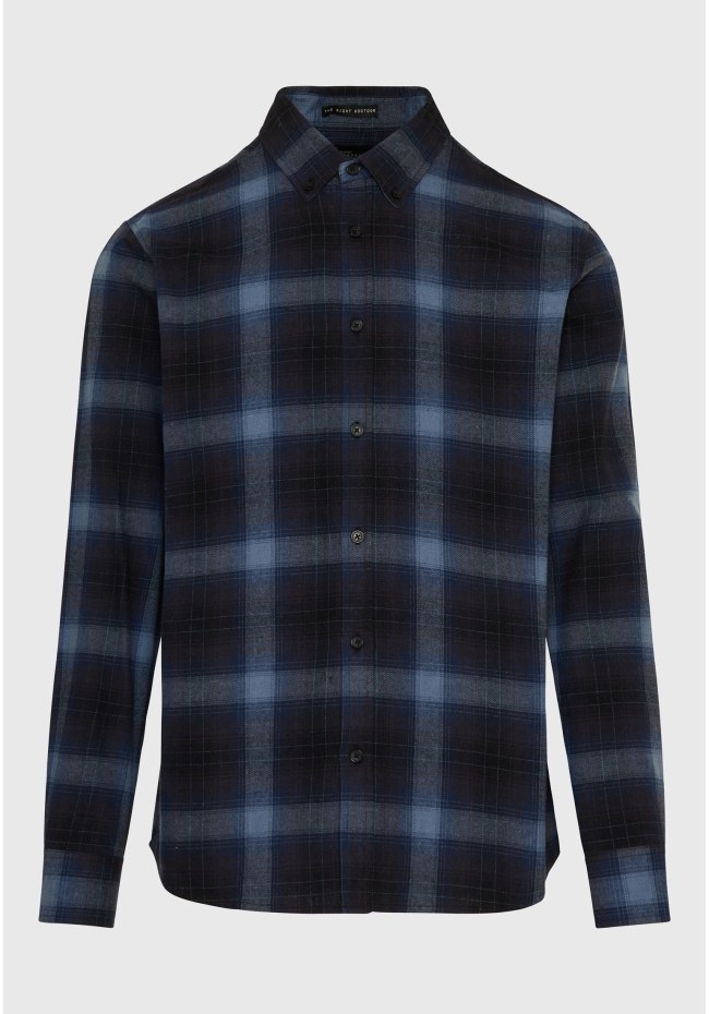 Flannel plaid shirt