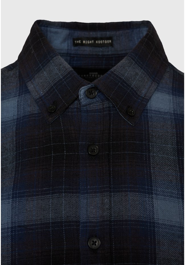 Flannel plaid shirt