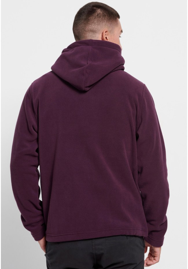 Φούτερ fleece με κουκούλα