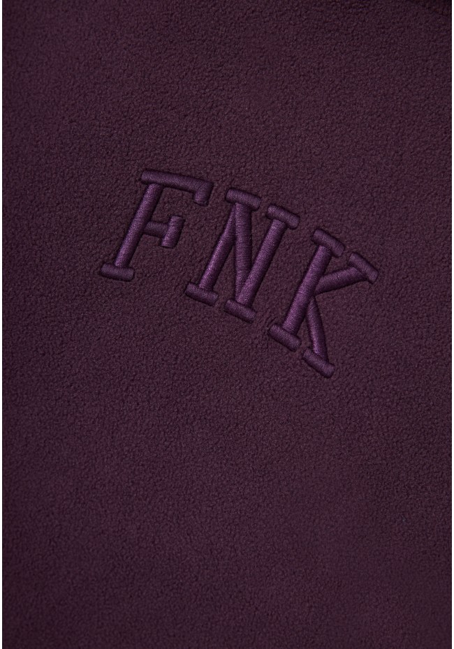 Φούτερ fleece με κουκούλα