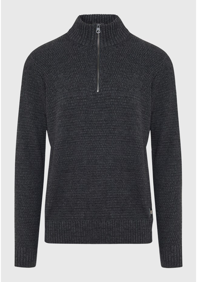Men's half-zip sweater