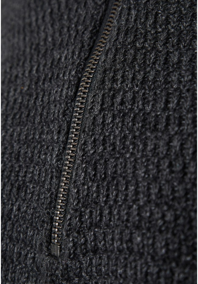 Men's half-zip sweater