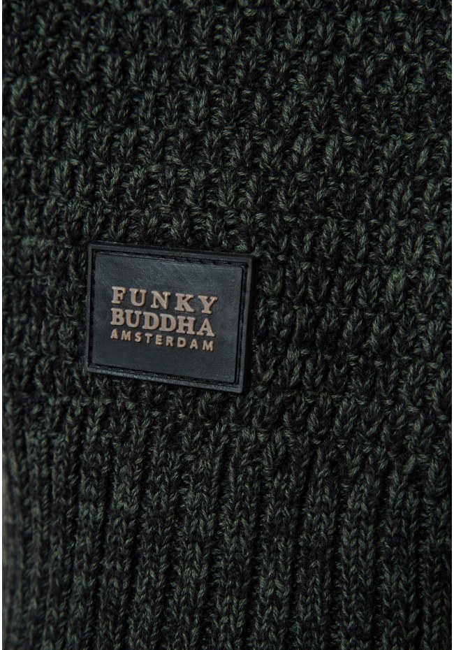 Men's half-zip sweater