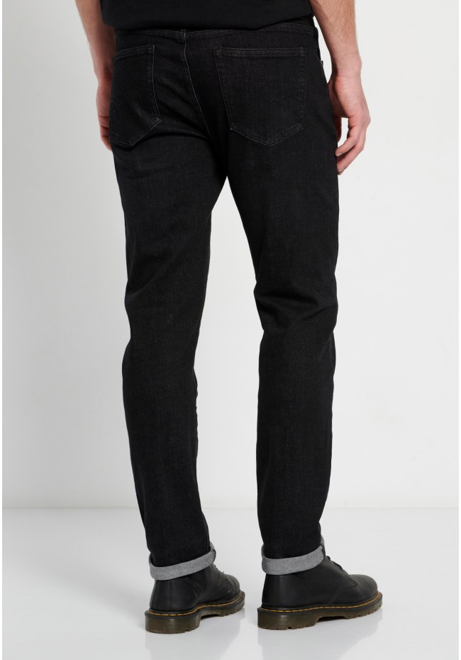 Tapered fit τζιν παντελόνι