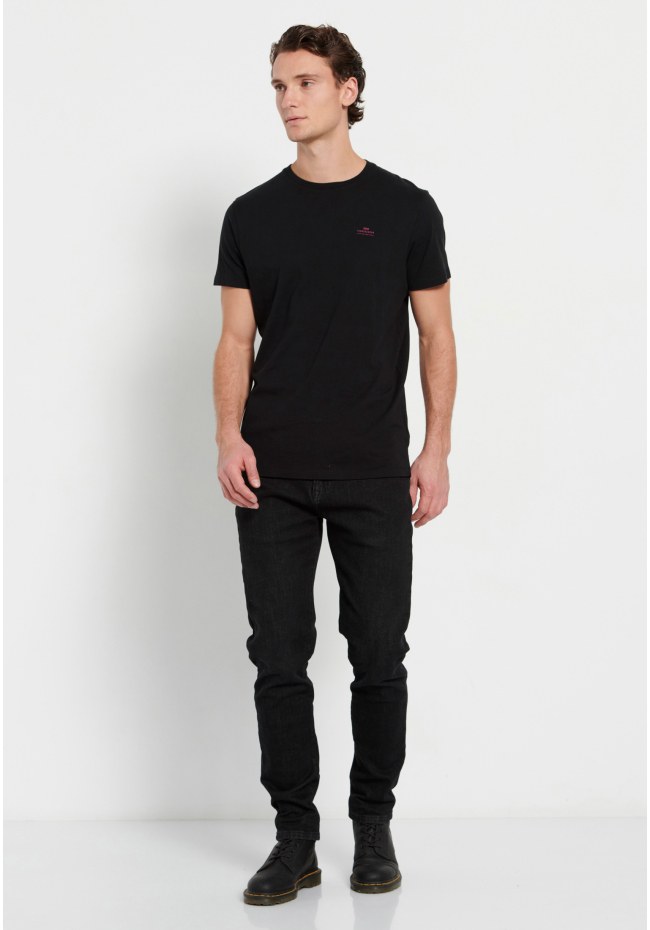 Tapered fit τζιν παντελόνι