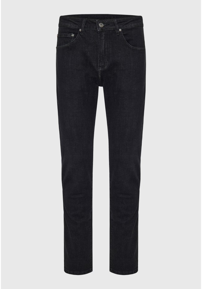 Tapered fit τζιν παντελόνι