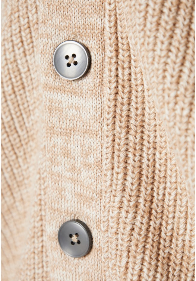 Μen's knitted cardigan with buttons