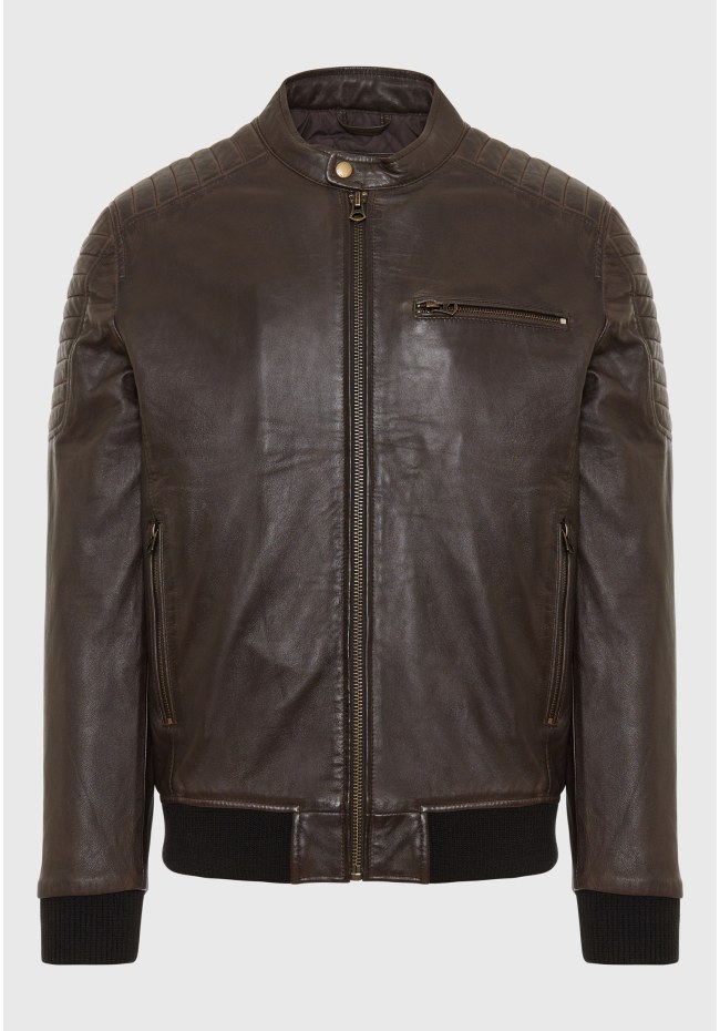 Men's leather jacket (Sheepskin)