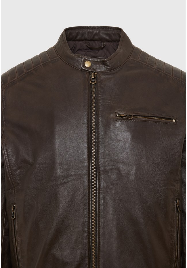 Men's leather jacket (Sheepskin)