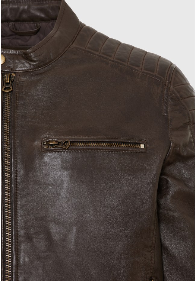 Men's leather jacket (Sheepskin)