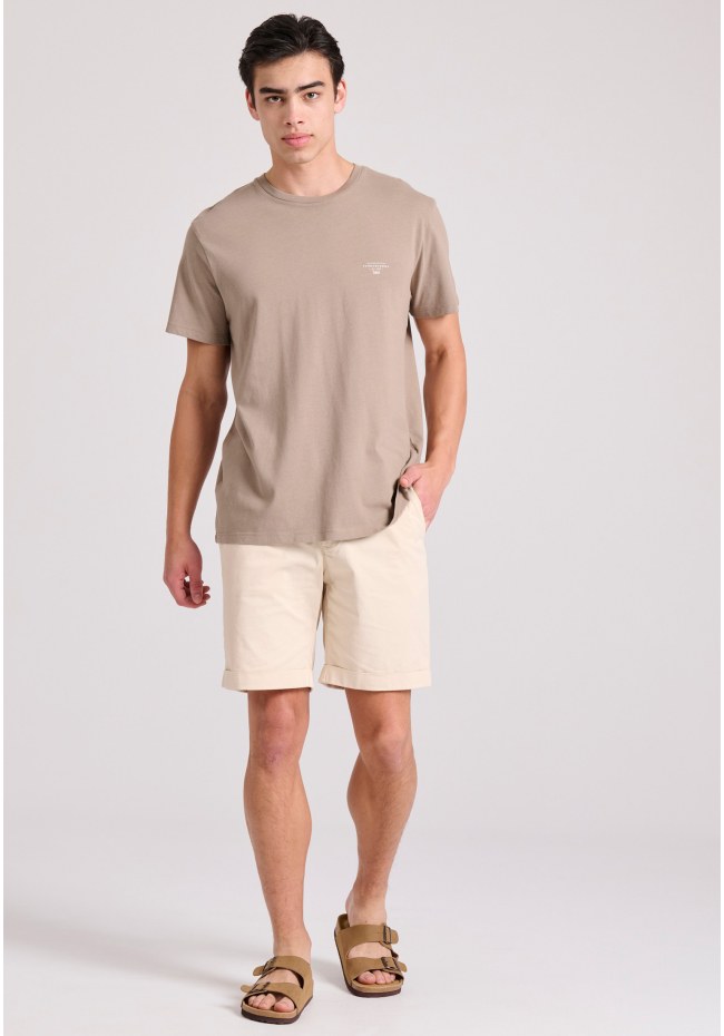 Men's t-shirt with branded print - The essentials